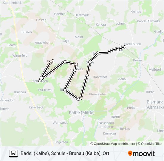 Автобус 103: карта маршрута