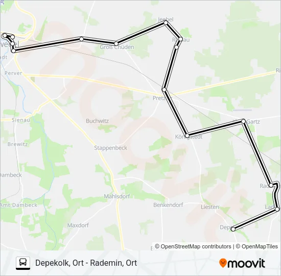112 Bus Line Map