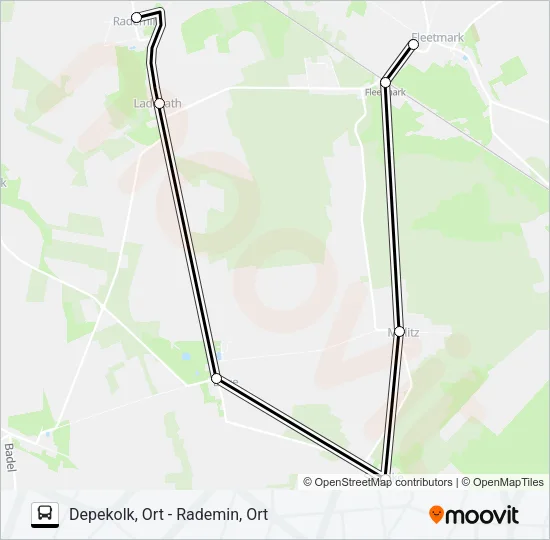 112 Bus Line Map