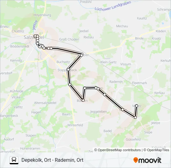 112 Bus Line Map
