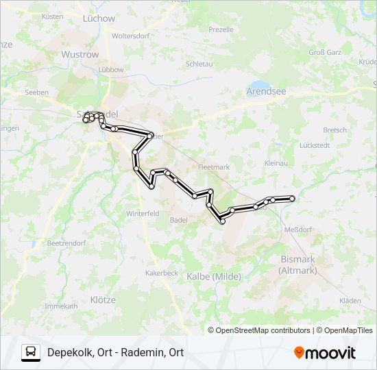 Автобус 112: карта маршрута