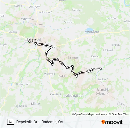112 Bus Line Map