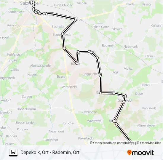 112 Bus Line Map