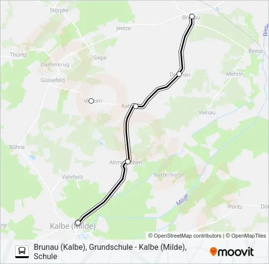 Автобус 510: карта маршрута