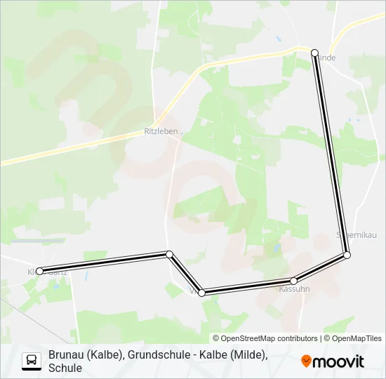 Автобус 510: карта маршрута