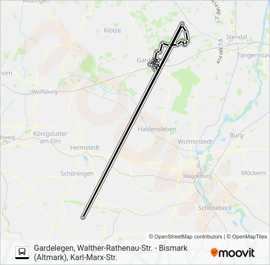 Автобус 600: карта маршрута