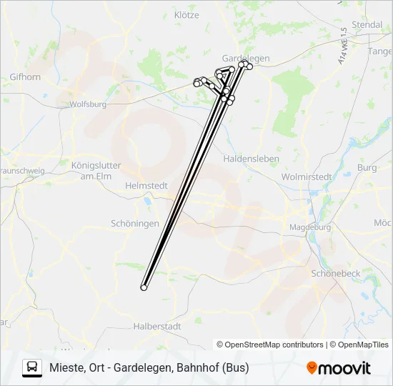 711 Bus Line Map