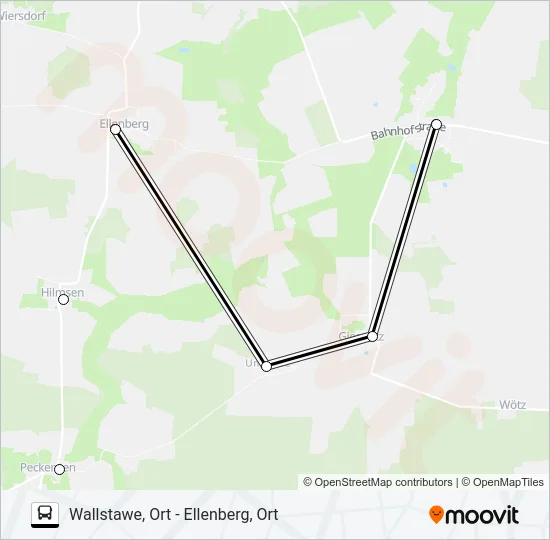 811 Bus Line Map