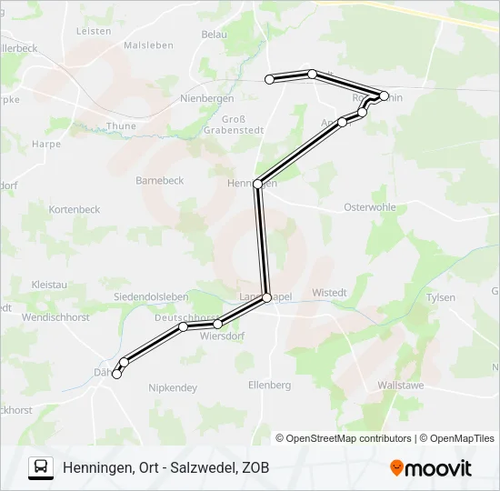 910 Bus Line Map