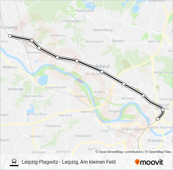 Автобус S1: карта маршрута