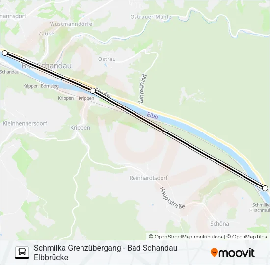 S1 Bus Line Map