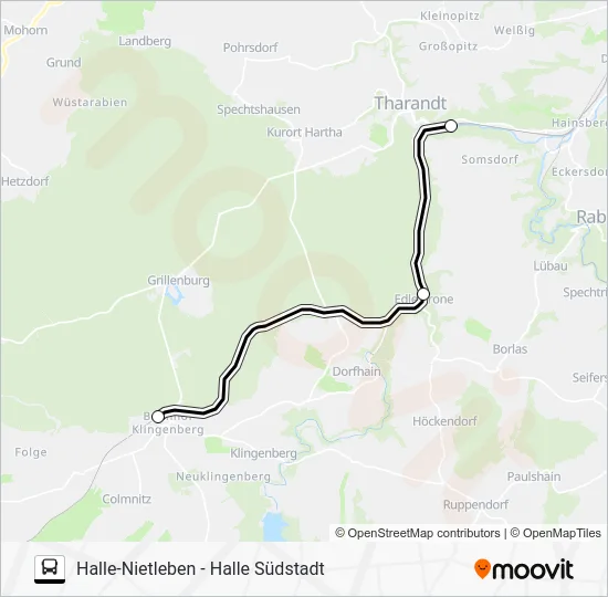 Автобус S3: карта маршрута