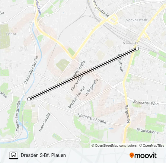 S3 Bus Line Map