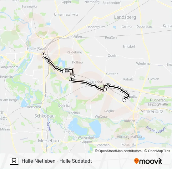 Автобус S3: карта маршрута