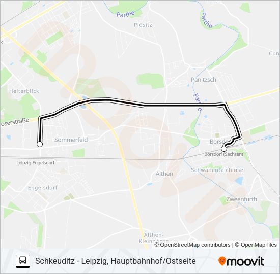 Автобус S3: карта маршрута