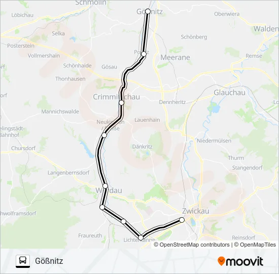 Автобус S5: карта маршрута