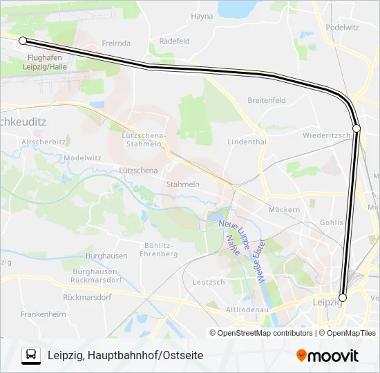 S5 Bus Line Map