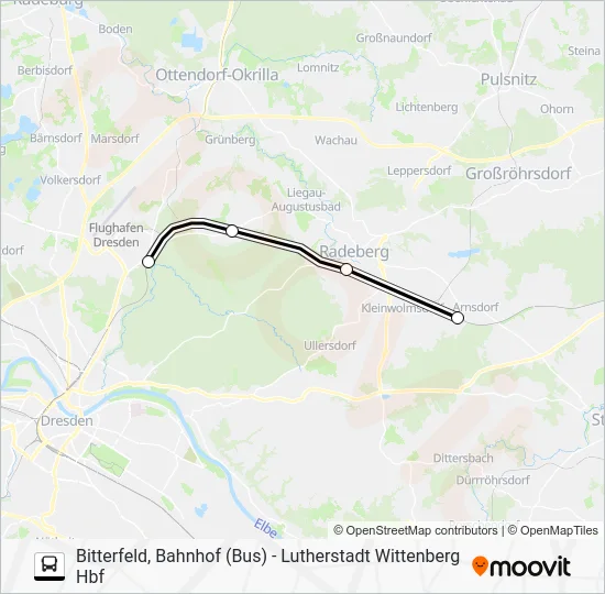 Автобус S8: карта маршрута