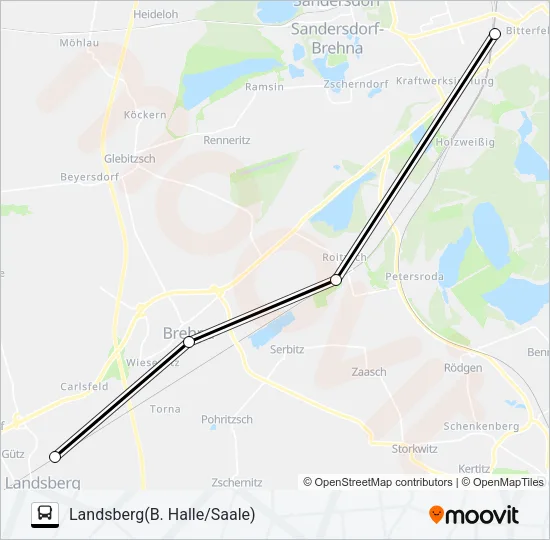 S8 Bus Line Map