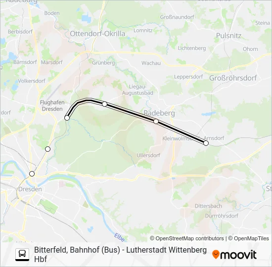 Автобус S8: карта маршрута