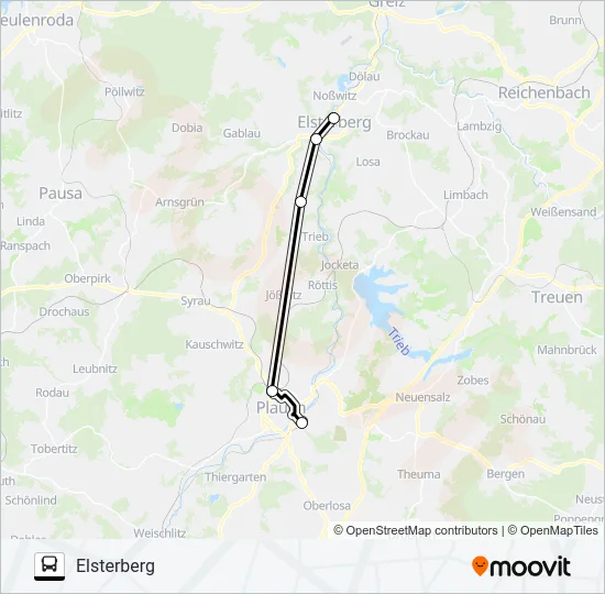 RB4 Bus Line Map