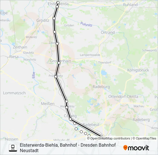 RB31 Train Line Map