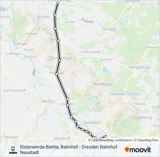 RB31 Train Line Map