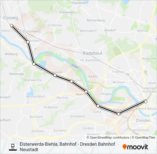 RB31 Train Line Map