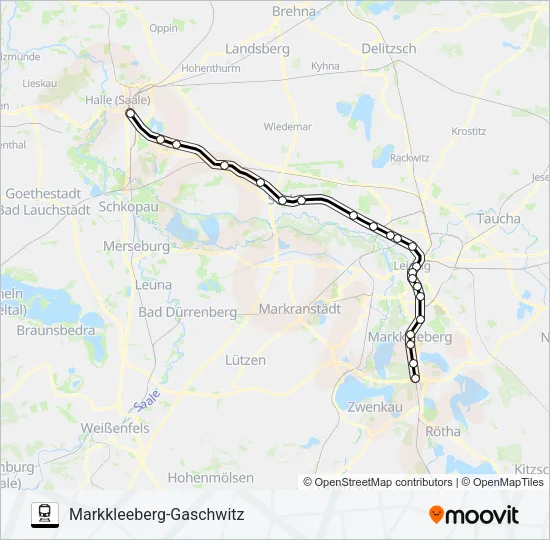 S3 Train Line Map