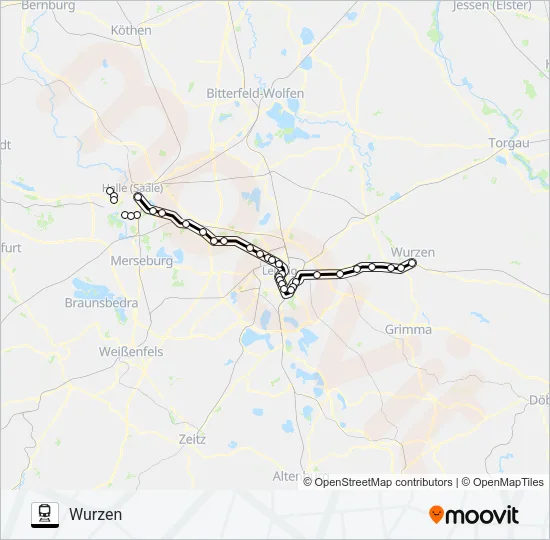 S3 Train Line Map