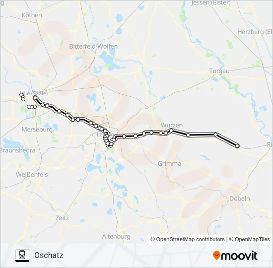 S3 Train Line Map