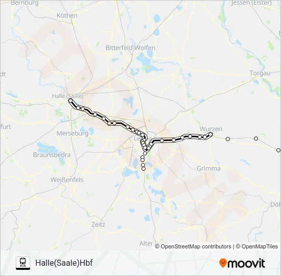 S3 Train Line Map