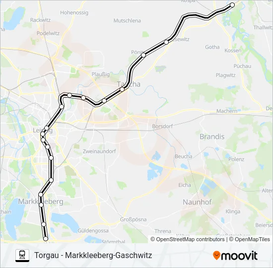 S4 Train Line Map