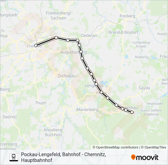 RB81 Train Line Map