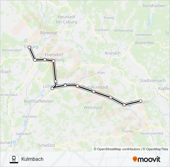 RB24 Train Line Map