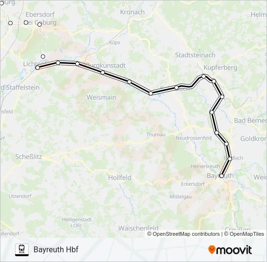 RB24 Train Line Map