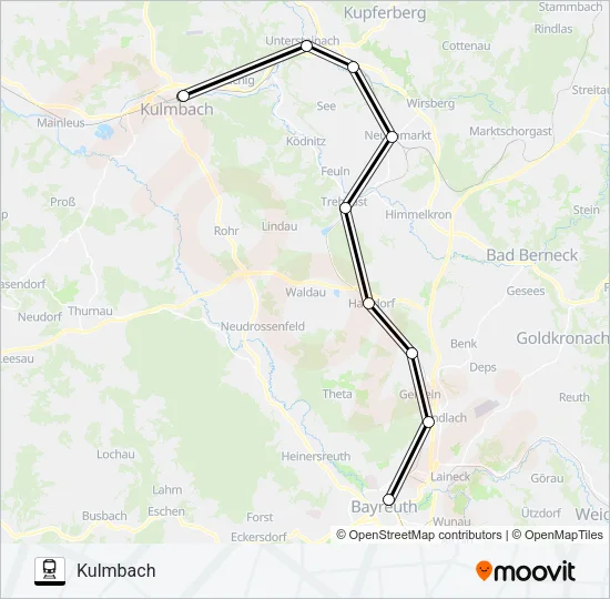 RB24 Train Line Map