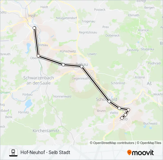 RB96 Train Line Map