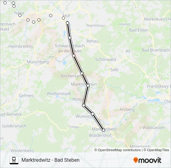 RB97 Train Line Map
