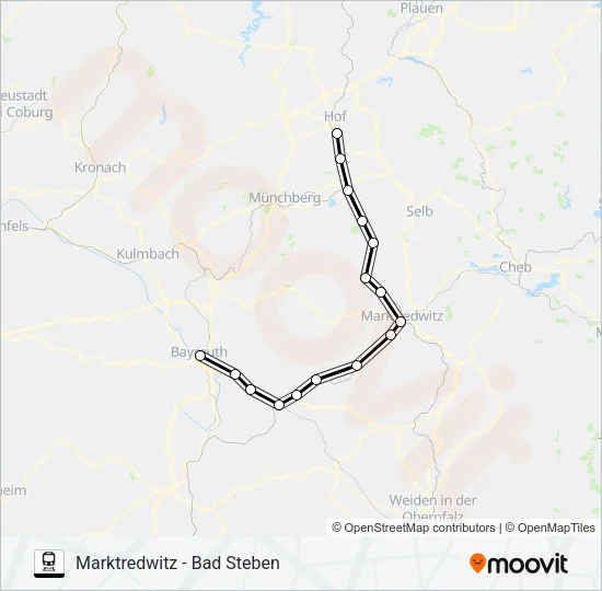 RB97 Train Line Map