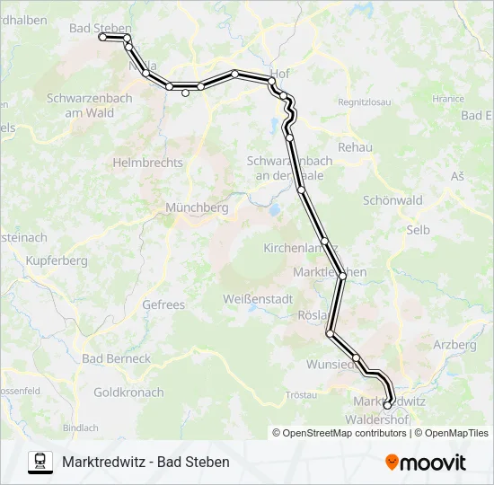 RB97 Train Line Map