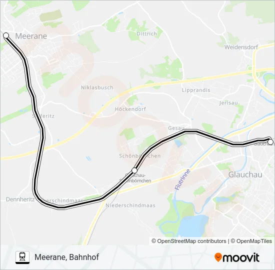 RB37 Train Line Map