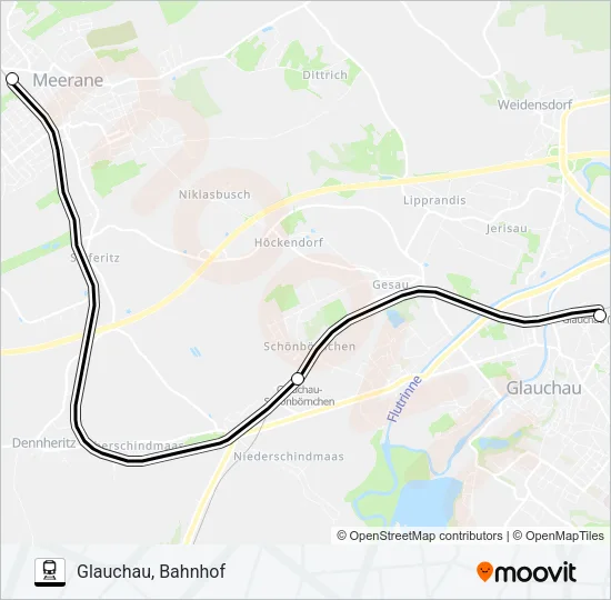 RB37 Train Line Map