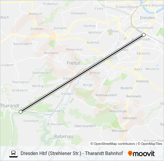 RE3 Bus Line Map