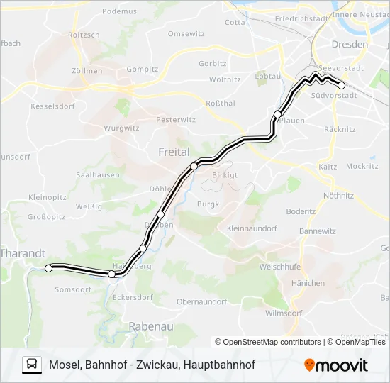 RB30 Bus Line Map