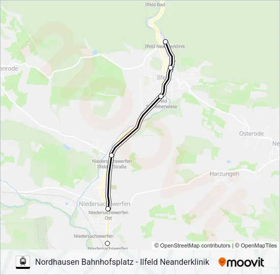 STR Light Rail Line Map