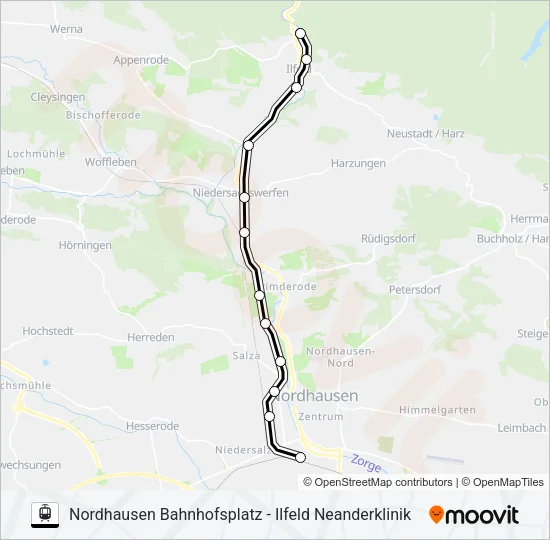 STR Light Rail Line Map