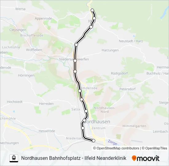 STR Light Rail Line Map