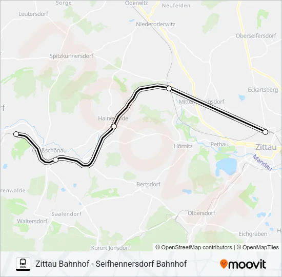 L7 Train Line Map