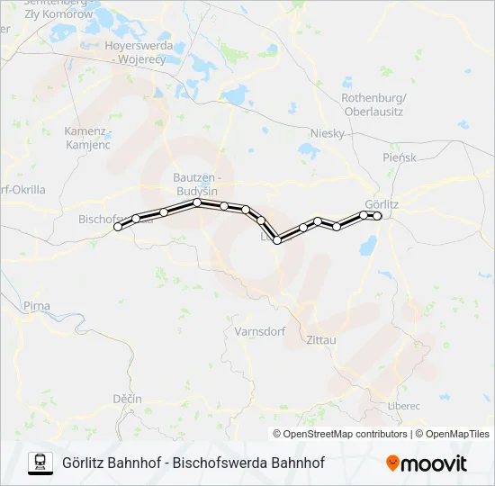 RB60 Train Line Map